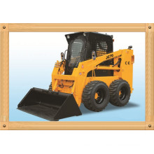 70kw Skid Steer Loader with CE, Mini Hydraulic Loader